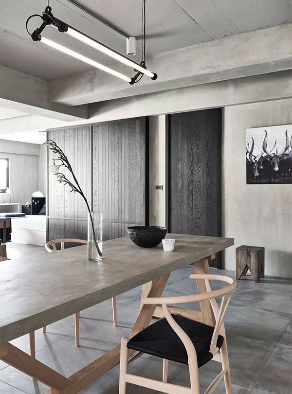 一面水泥墙惊艳了整个院子,水泥墙中式风格