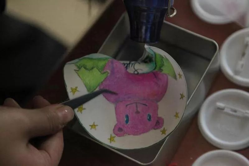 定制款徽章礼盒,徽章diy活动策划