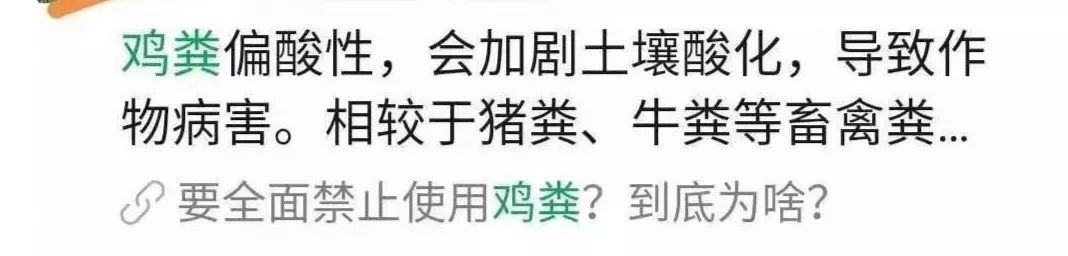 鸡粪为什么不建议使用,鸡粪为什么不能直接使用