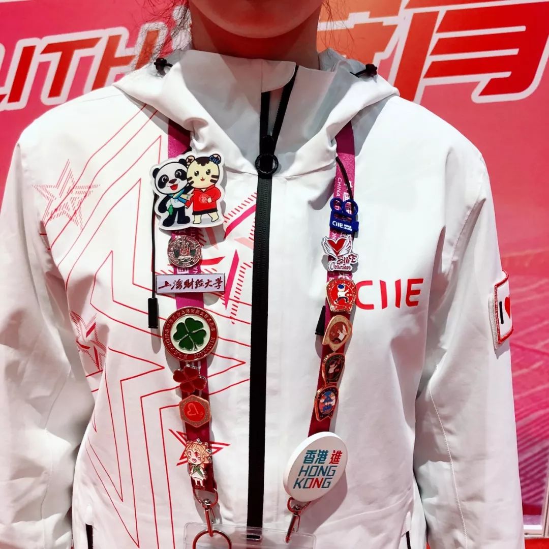 进博会小叶子徽章,进博会小叶子完整视频