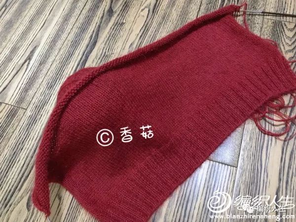 山羊绒女宝毛衣的编织教程,女宝彩虹色套头毛衣编织全过程