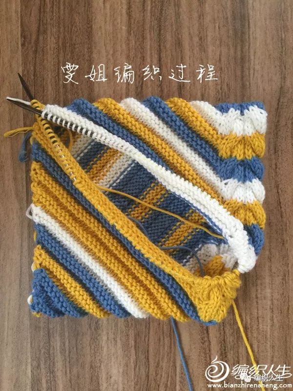 暗红色毛线帽子最简单的编织教程,棒针编织双色毛线帽子的教程