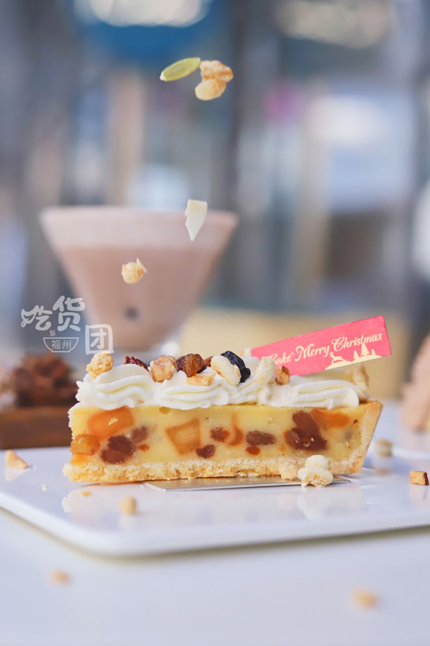 在福州红了7年的蛋糕店出栗子味新品啦！因为它，我想快点过圣诞了