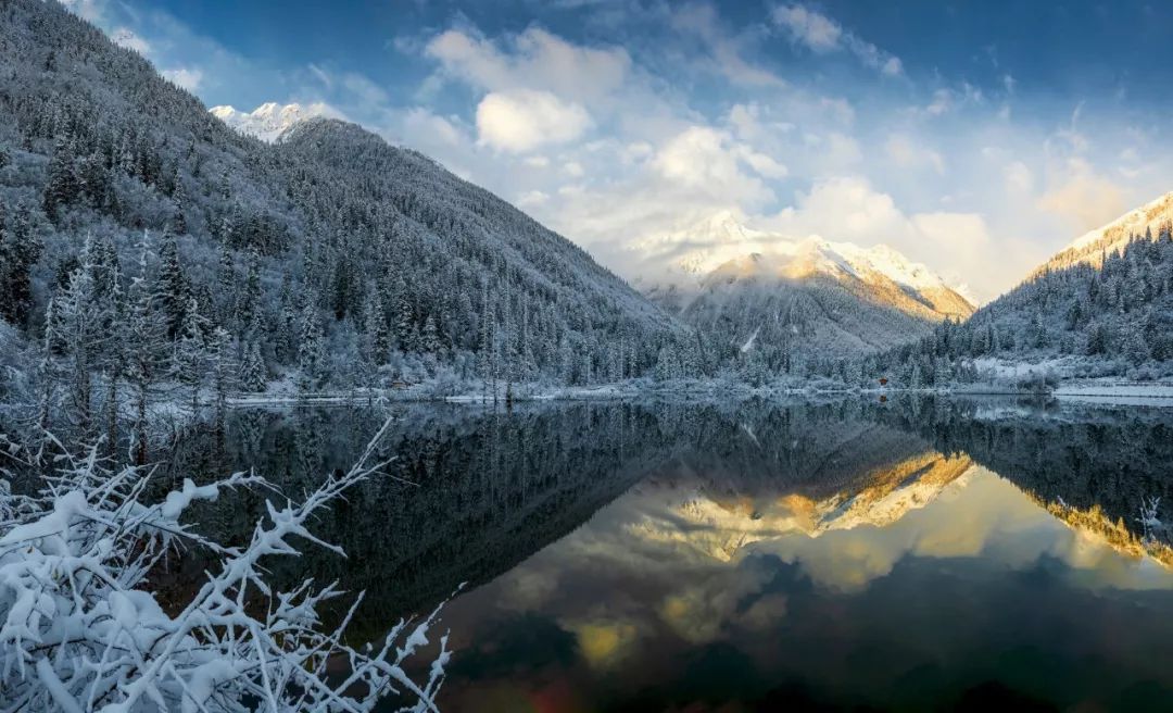 航拍阿坝农村视频,阿坝风景全景视频