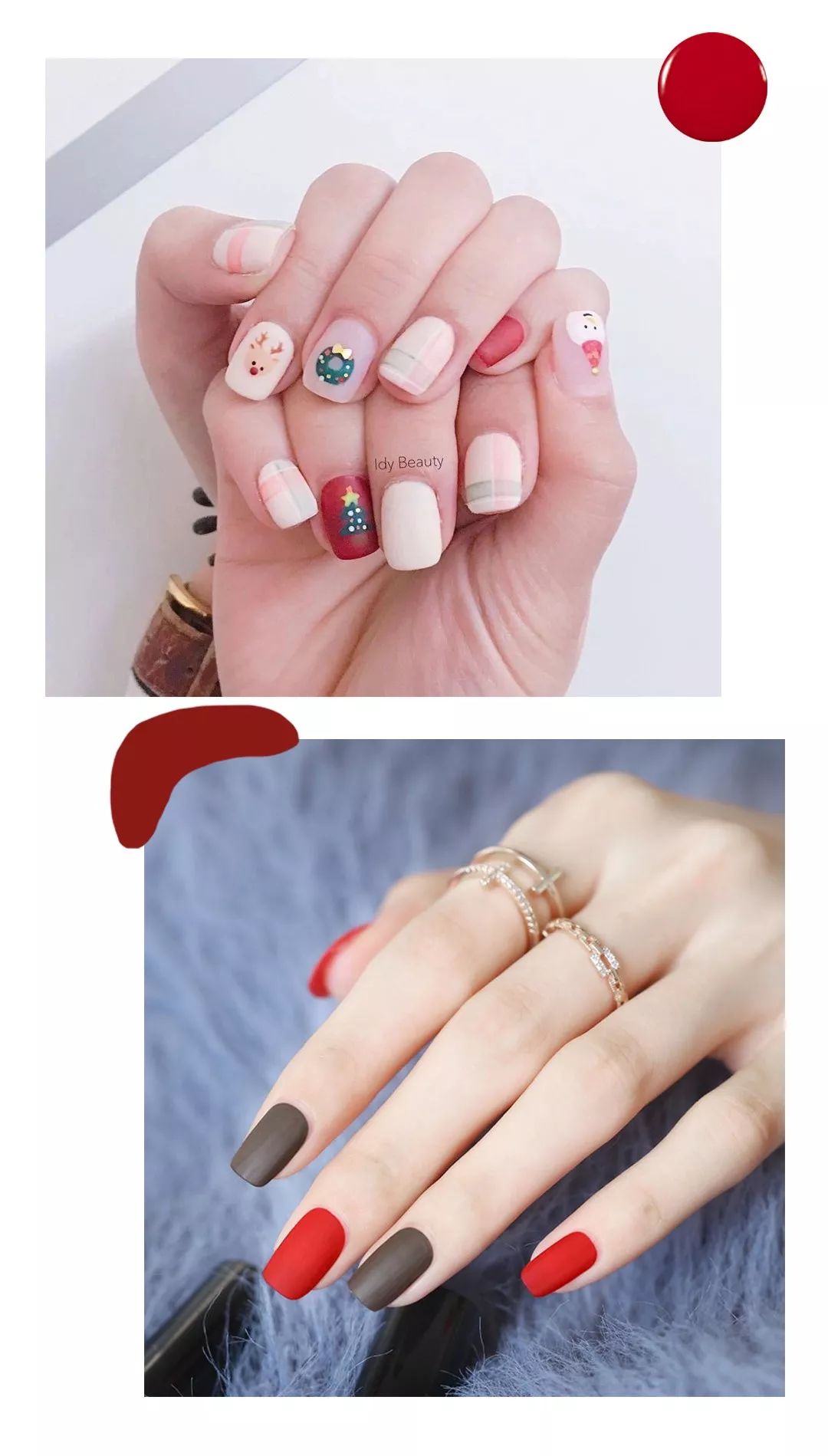 5月份最高收藏的80款热门美甲,5组收藏过万的新年美甲推荐