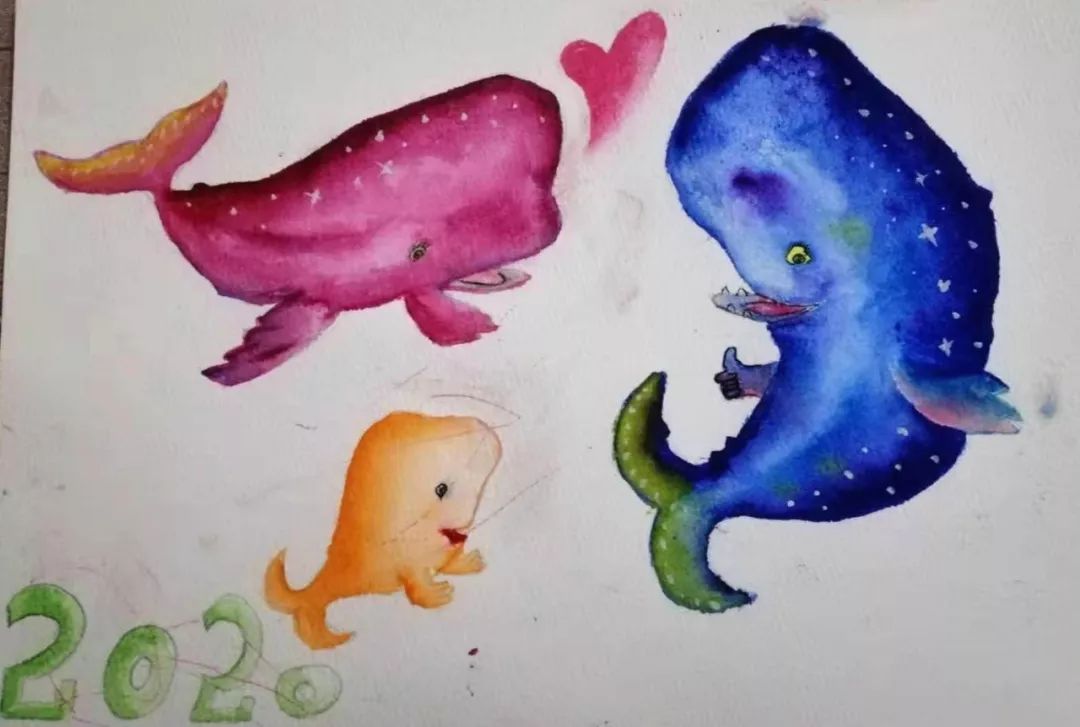 BlingBLling....抹香鲸全家福跨年画展闪亮登场，走过路过不要错过