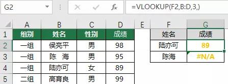 vlookup查找数组数字错误,vlookup查找后结果错误原因
