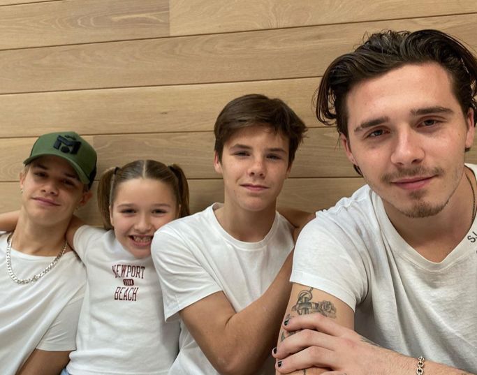 小贝二儿子罗密欧和贝嫂,小贝二儿子罗密欧球技