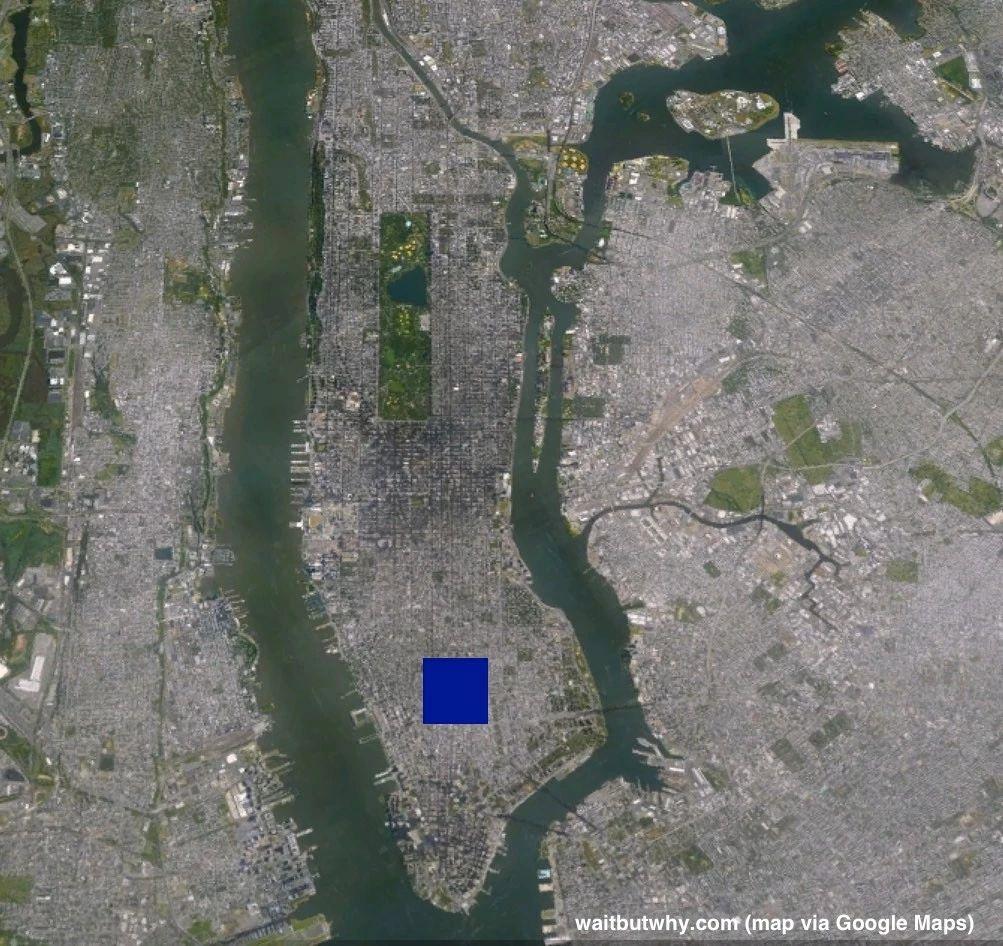 把73亿人塞到一栋楼里面，会发生什么？