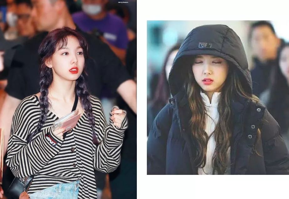 两位TOP女偶像的搭配抄袭事件