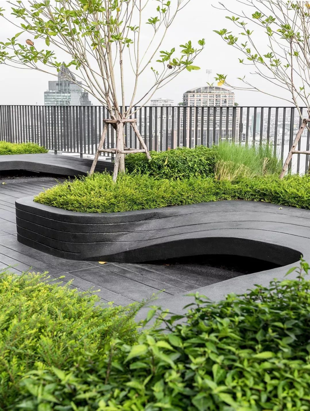 流线型设计的美感,流线景观造型