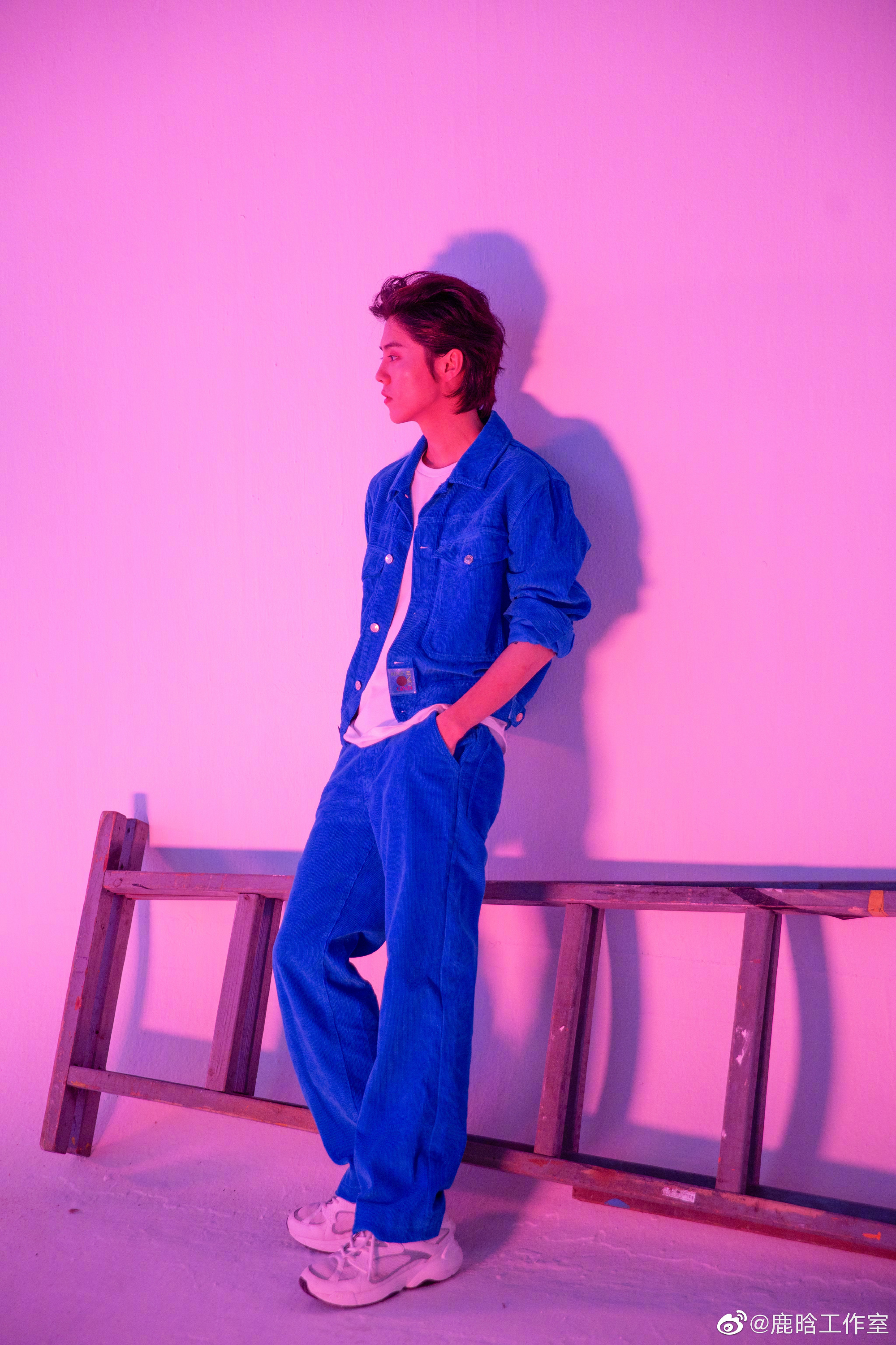 鹿晗酷帅照,鹿晗帅照最热