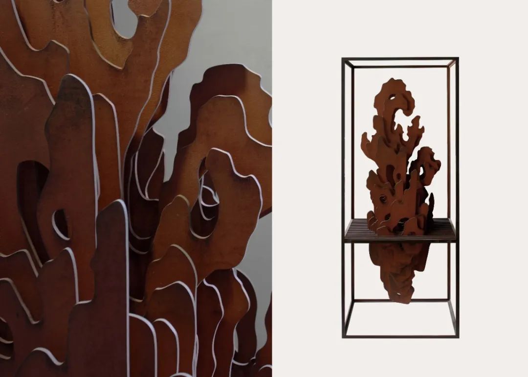 用超级平面的家具“雕塑”空间，这很国潮丨藏拍艺术生活