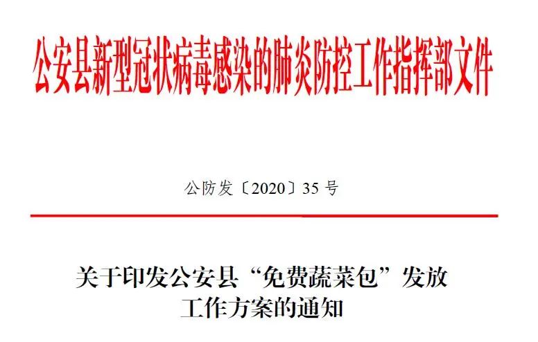 政府免费的蔬菜包,派出所发放蔬菜