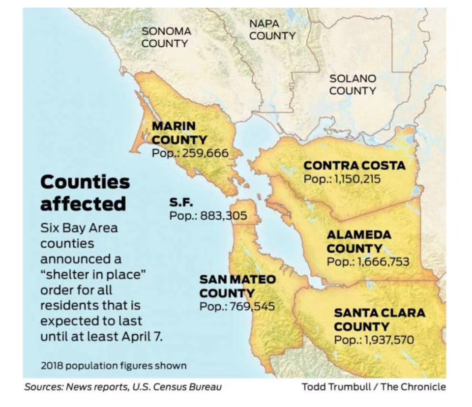 原只想静享加州*光春**，新冠疫情却要我们亲历历史