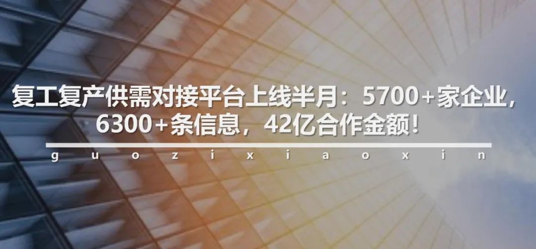 中国各地按下复工复产快进键,青海按下复工复产启动键