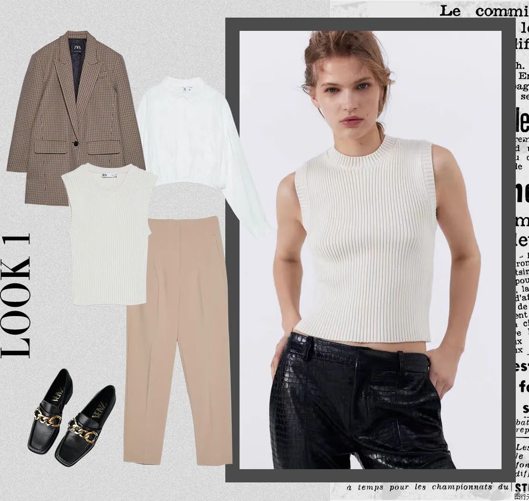 zara鑳屽績绌挎惌,zara鐗涗粩鑳屽績绌挎惌