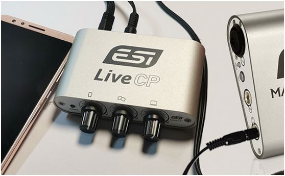 电脑声卡转手机直播转换器推荐ESILiveCP