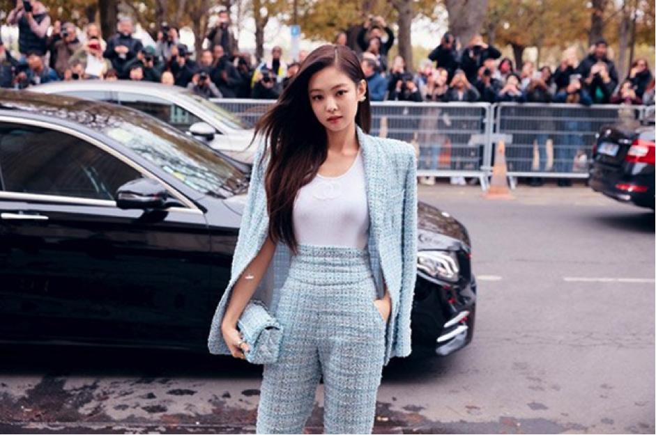 blackpinkjennie风格写真,巴黎blackpinkjennie衣服