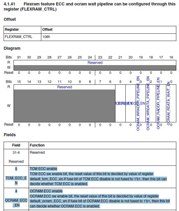 ECC给i.MXRT1170FlexRAM带来了哪些变化？