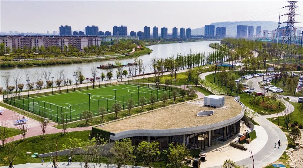 板桥河体育公园,秦淮河畔体育公园
