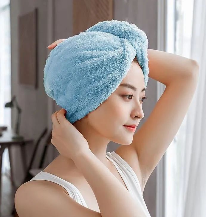 玻尿酸吸水干发帽,干发帽吸水速干不伤头发轻薄透气