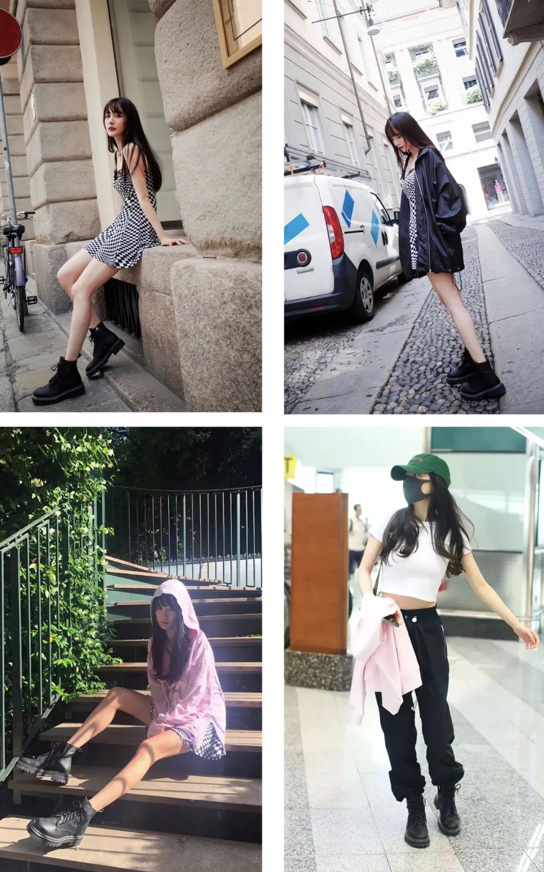 杨幂什么样的单品都能穿好,杨幂穿单品