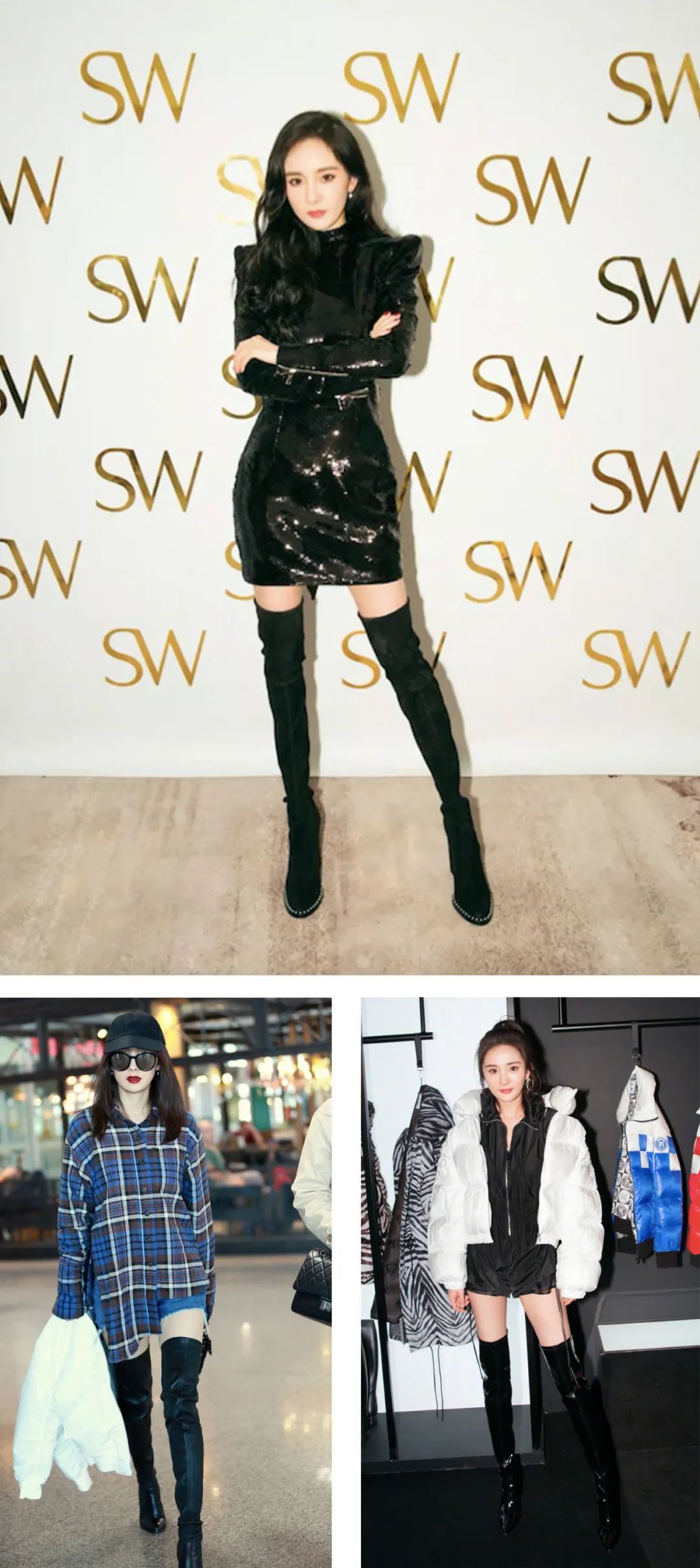 杨幂什么样的单品都能穿好,杨幂穿单品