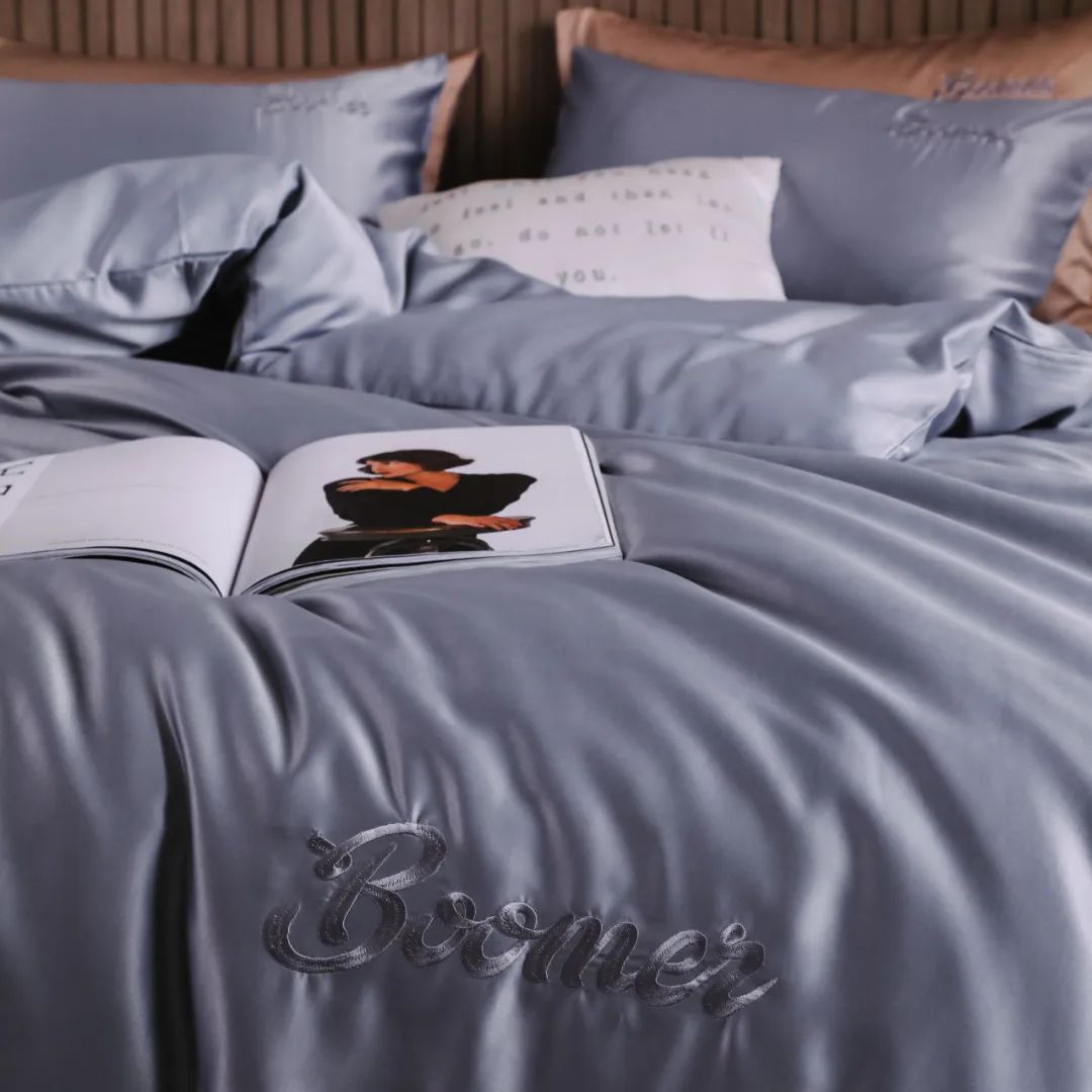 媲美真丝床品的品牌是什么,抑菌美肤床品四件套