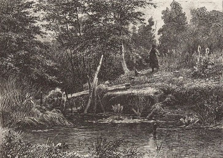 杰出人物素描画,超写实风景素描图片