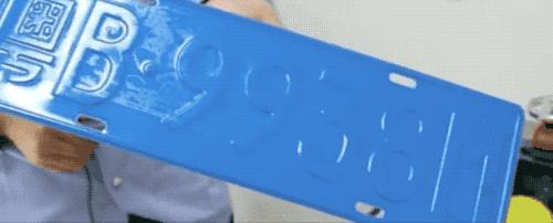 车牌是怎么制作的视频,车牌号怎么做出来的