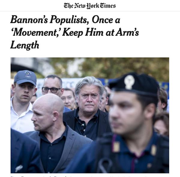 起底丨史蒂夫·班农：疯狂*华反**的前“白宫师爷”宣扬种族主义的极右翼分子