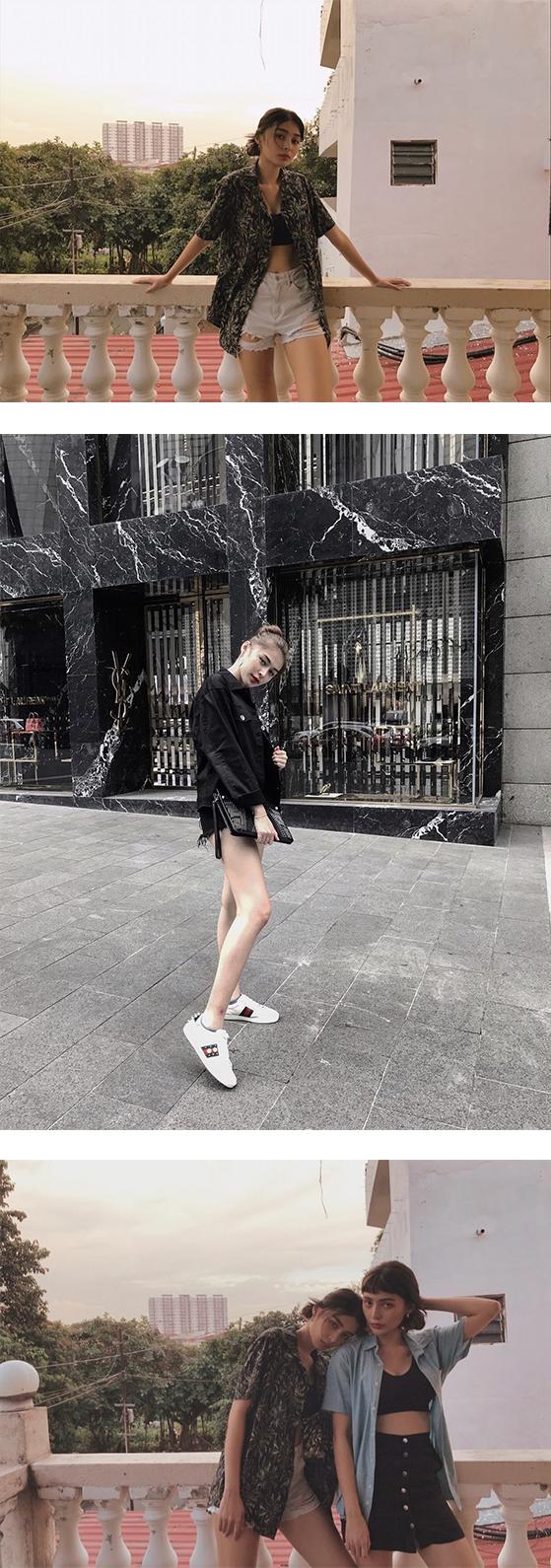 四国混血美女撞脸奥黛丽赫本,马来西亚网红双胞胎姐妹