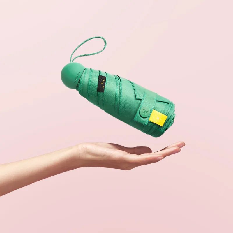 胶囊伞轻便防晒,轻而小巧的防晒伞