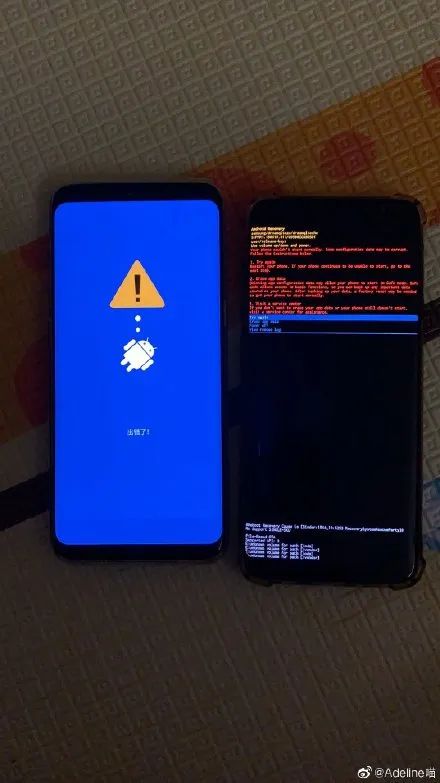 三星手机系统崩溃上热搜,三星手机集体崩溃