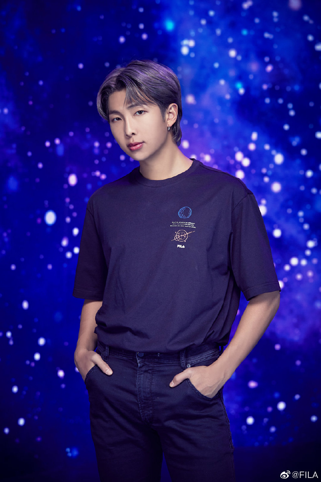 fila代言人防弹,防弹少年团最新宣传海报