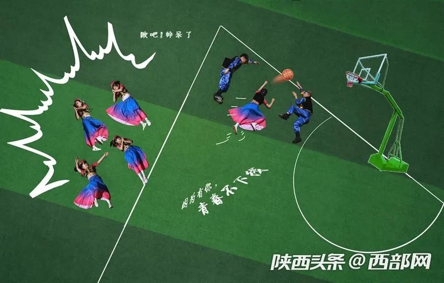 走进小学创意儿童画,童年儿童在学校玩耍的场景画简单