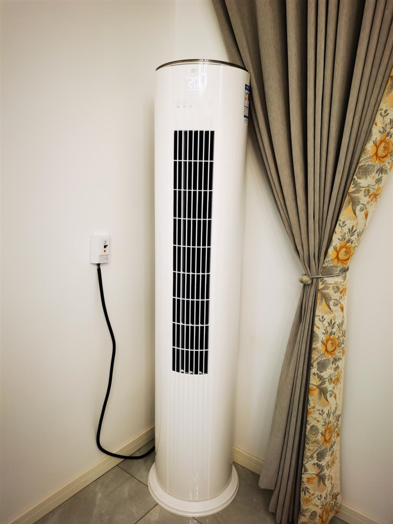 躺在沙发上吹着自然风,小米空调新风自然风柔风