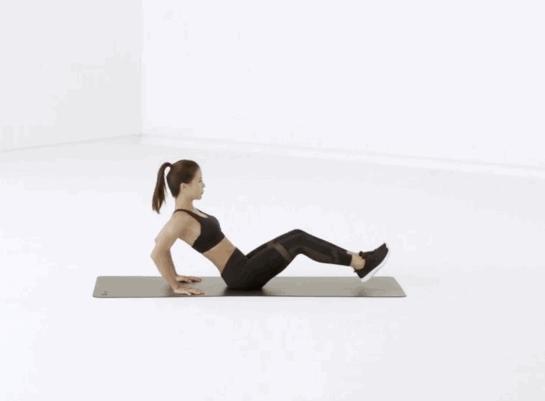 马甲线动作要领,4分钟tabata腰腹核心马甲线必练