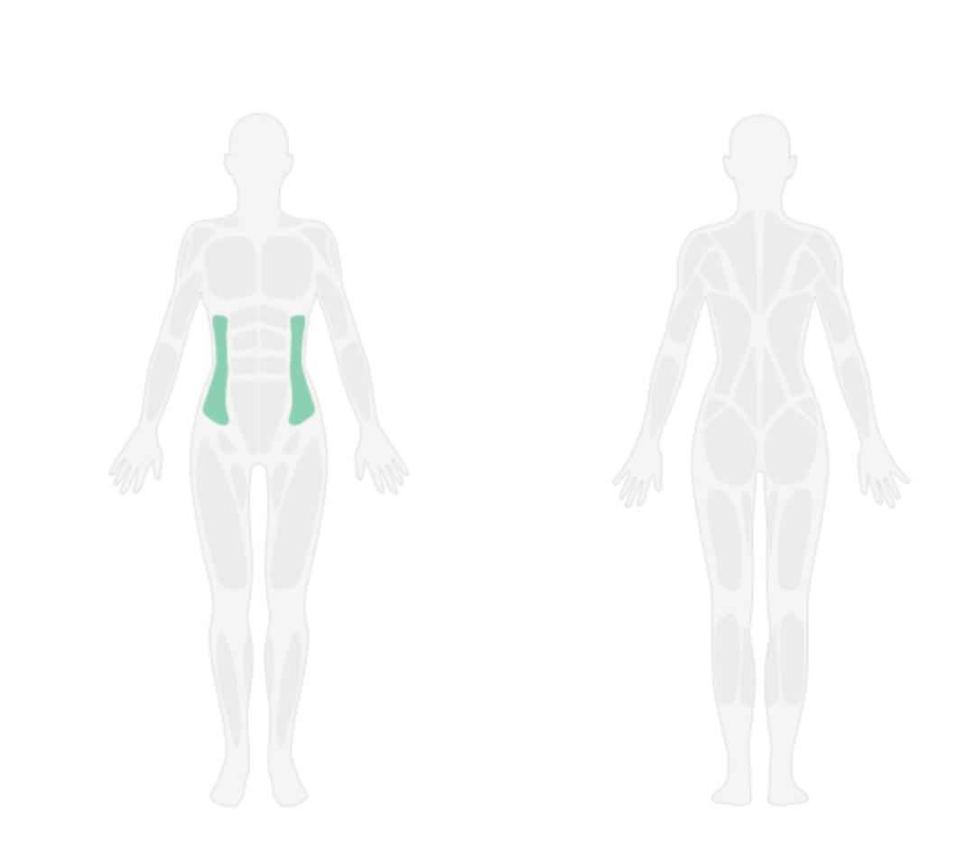 马甲线教程视频动作要领,腰腹肌训练马甲线要领