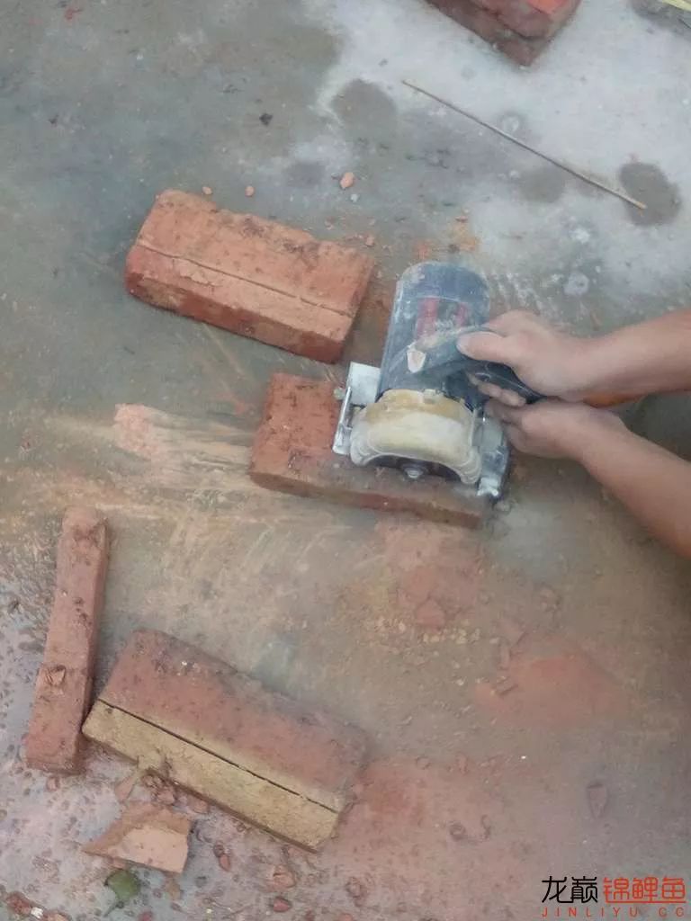 锦鲤池建造施工过程,楼顶怎么施工建锦鲤池