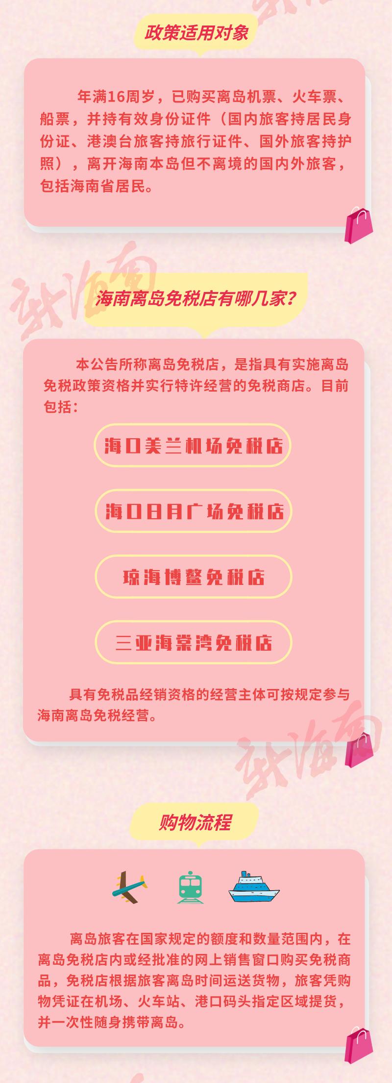 离岛免税额度在哪买,离岛免税购物清单