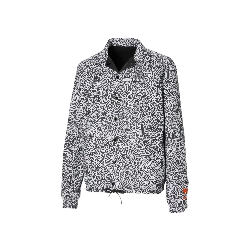 puma新款涂鸦红蓝两个配色,puma新出的联名