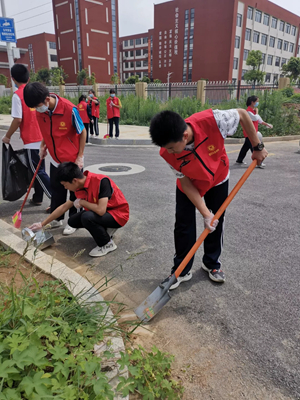 美化环境志愿者,美化校园志愿者