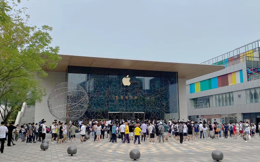 有多“京”彩？打卡Apple三里屯新店