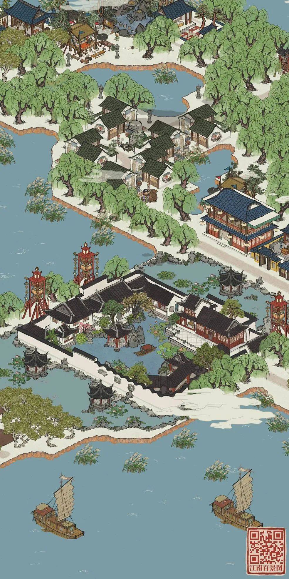 十大画质唯美古风手游可建房子,江南百景图金画轴是建筑画轴么