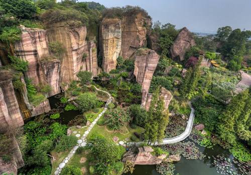 山东泰山美丽小视频,山东济南青铜山的景点