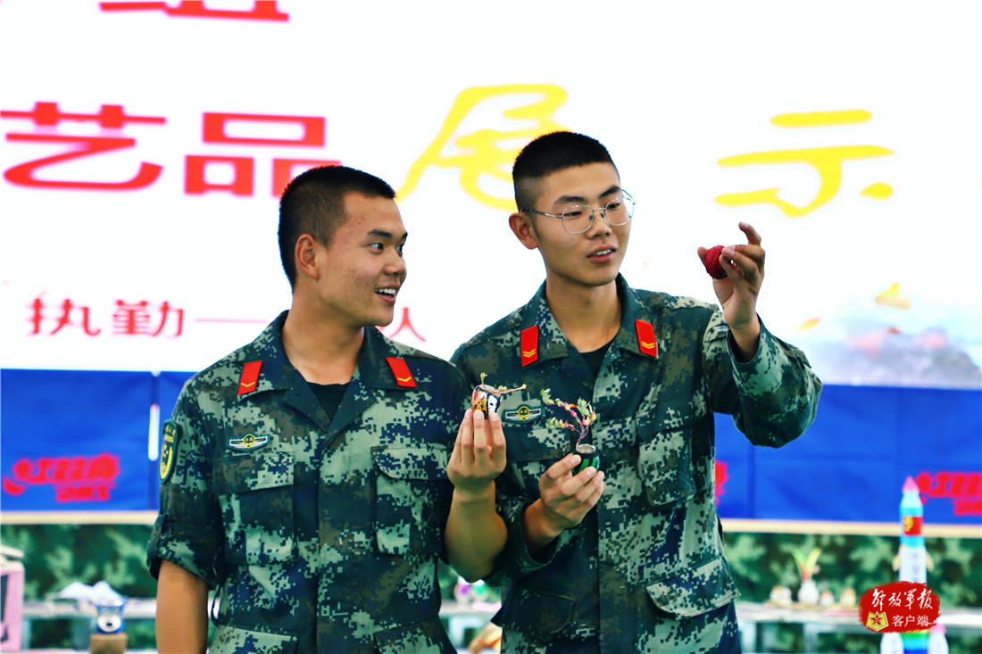 兵哥哥的创意手工,部队特色的手工艺品图片