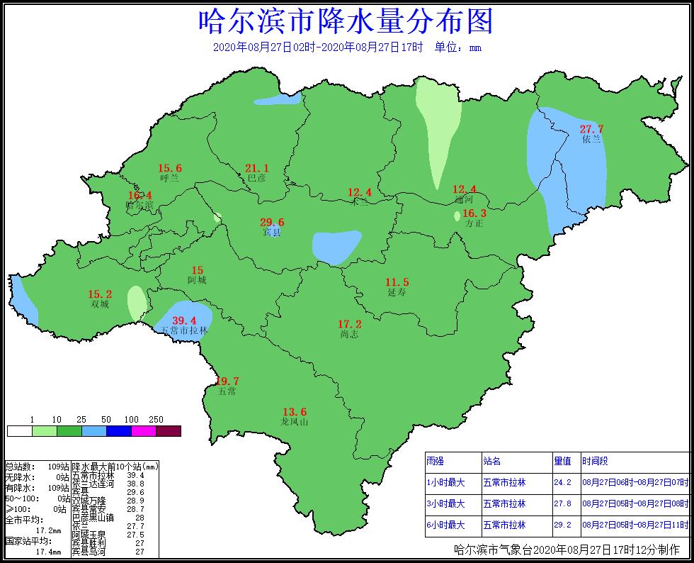“巴威”到哈即“停编”，但是暴雨没完丨有站点累计降水量超70毫米