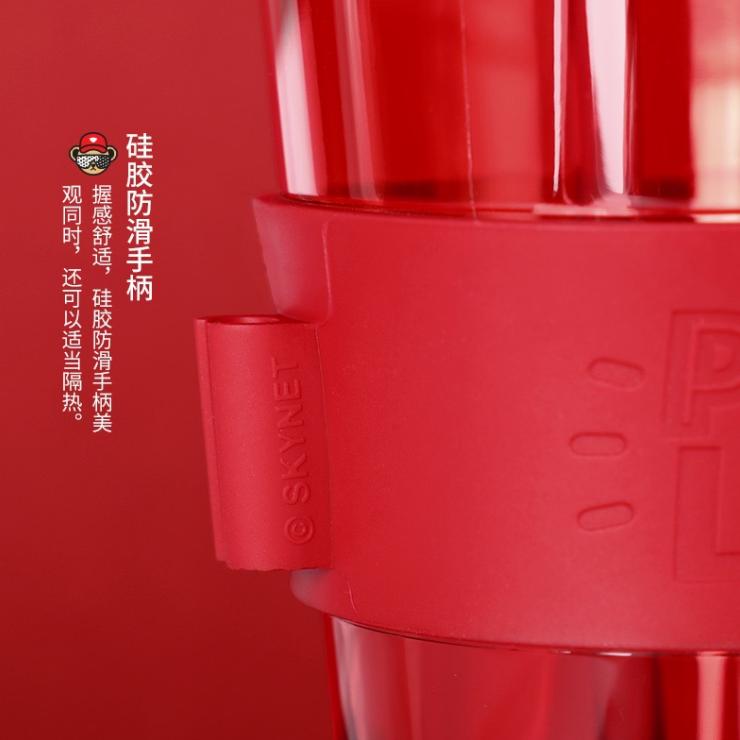 泰福高泰迪吸管杯,泰迪珍藏水杯